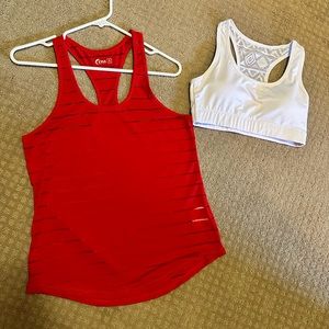 Zyia Active tank and sports bra set - Small